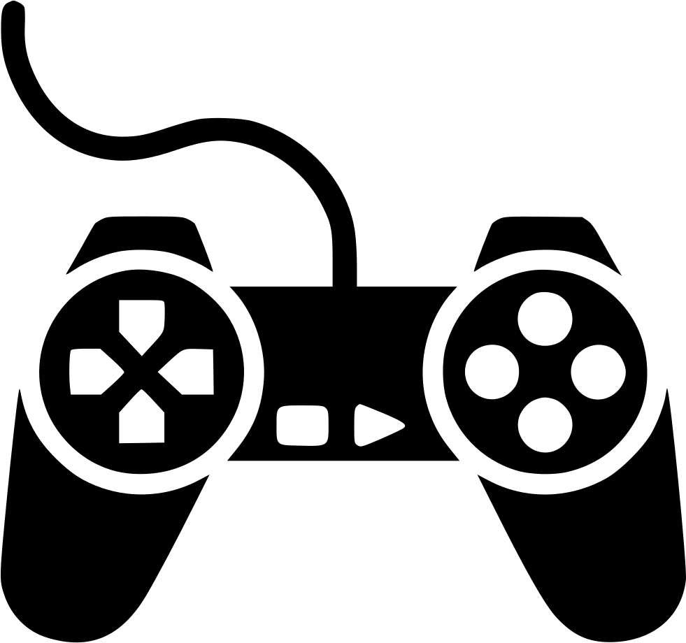 Playstation Text graphy Xbox Monochrome Joystick Transparent PNG Image