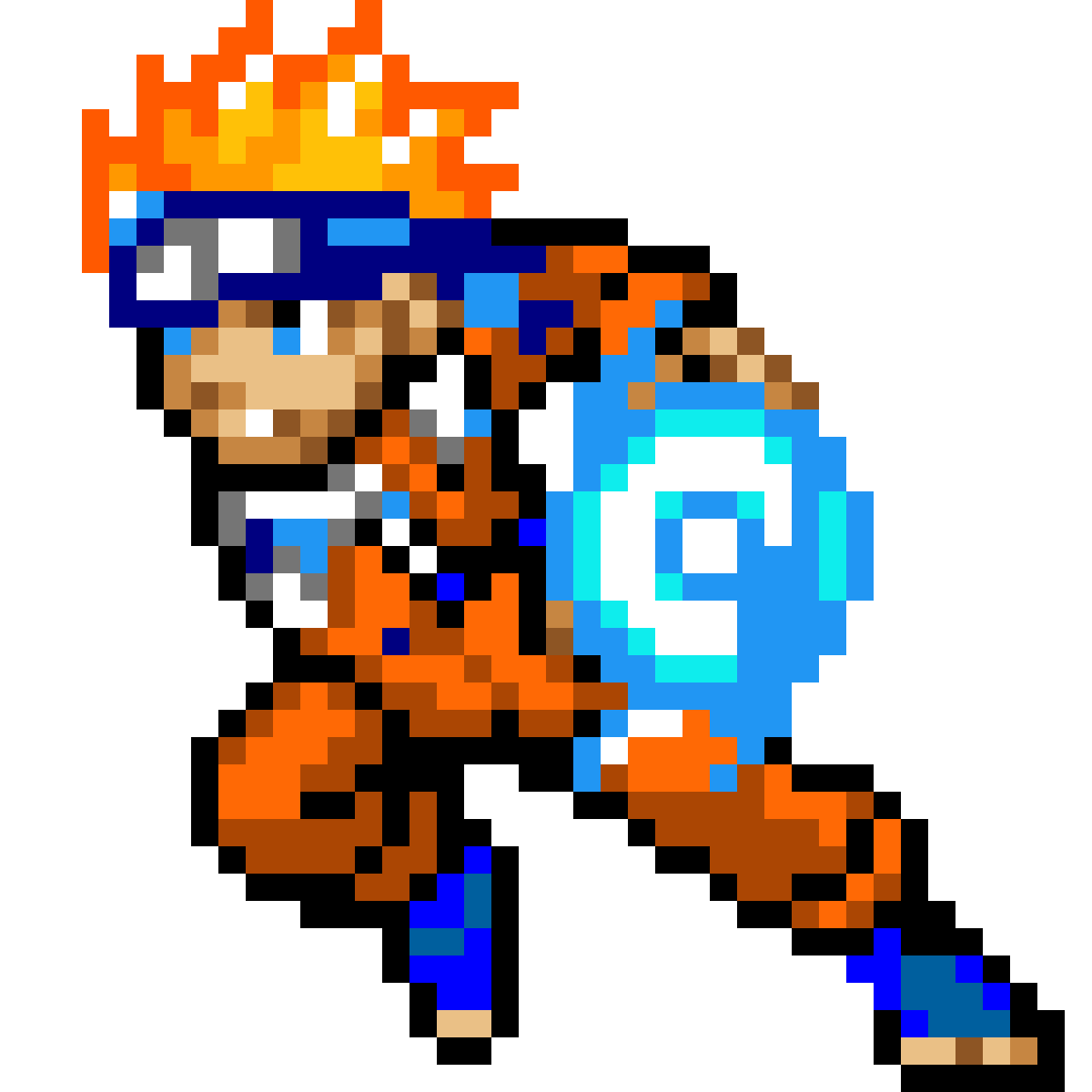 Minecraft Naruto Art Pixel Area Transparent PNG Image