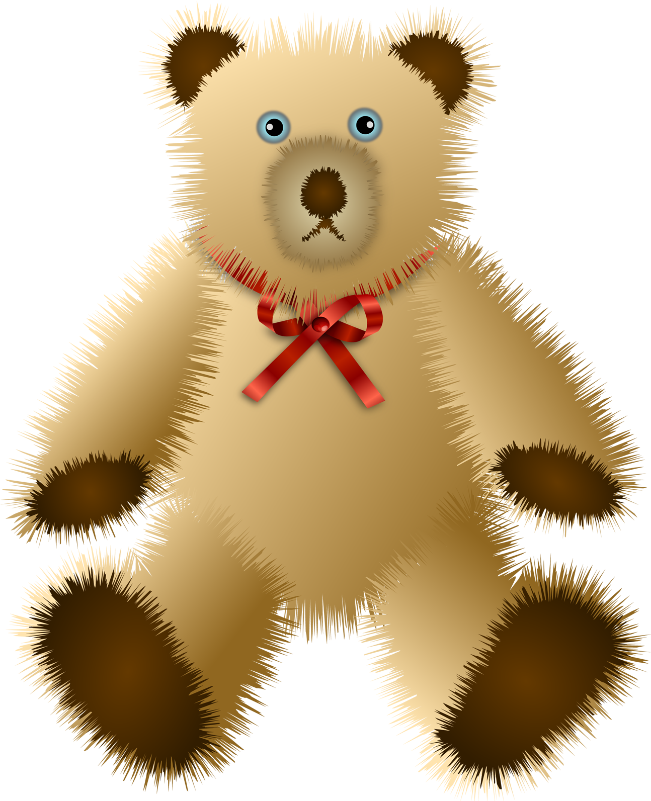 Vector Bear Teddy Transparent PNG Image