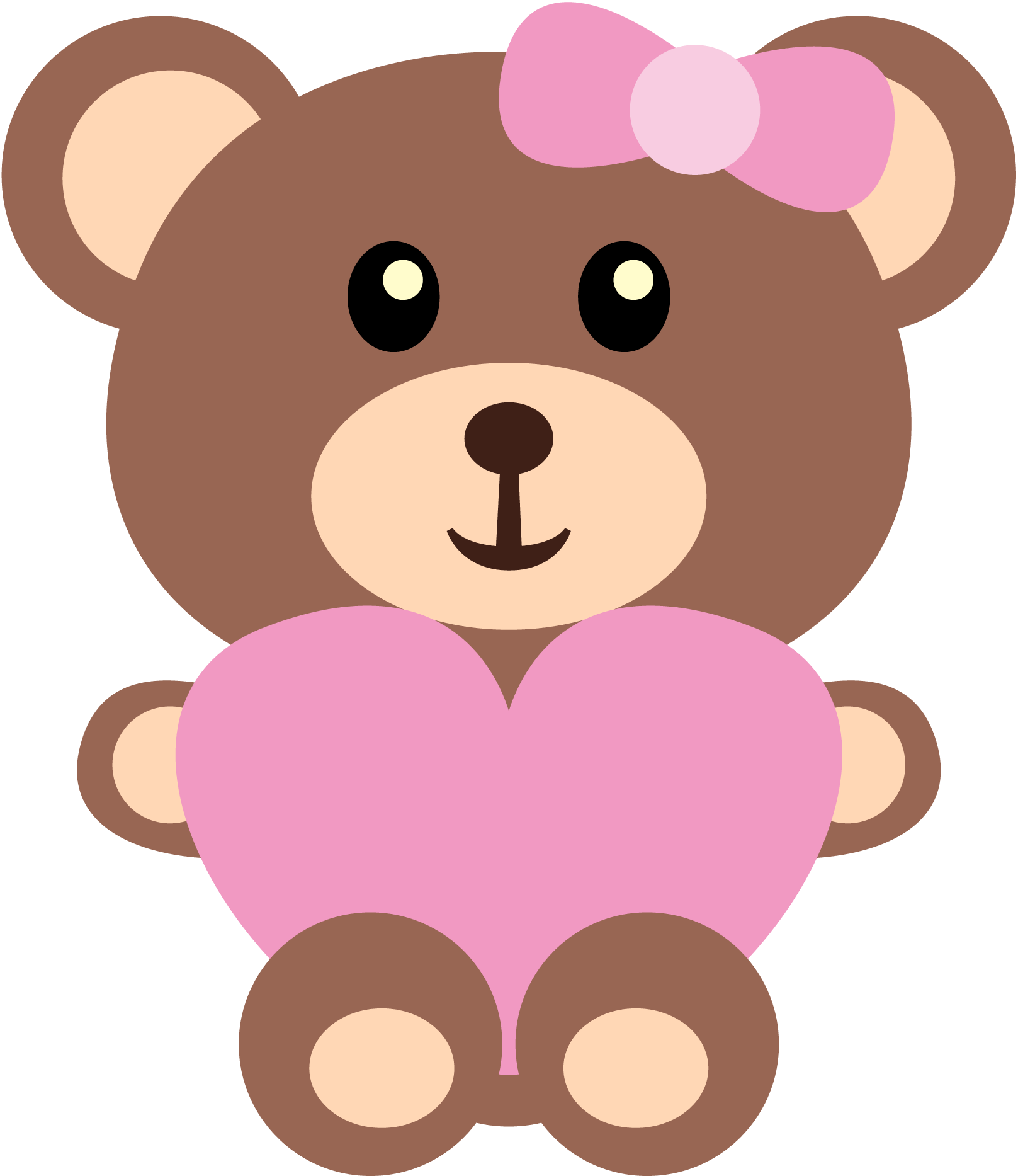 Vector Bear Teddy Transparent PNG Image