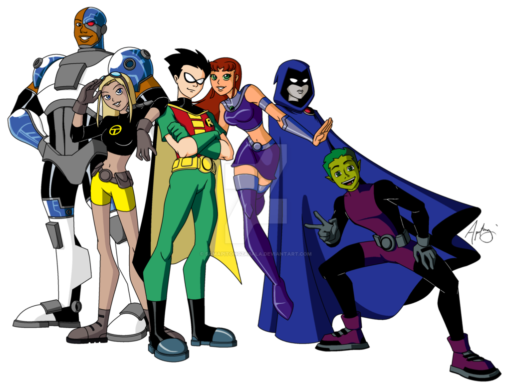 Teen Titans Transparent PNG Image