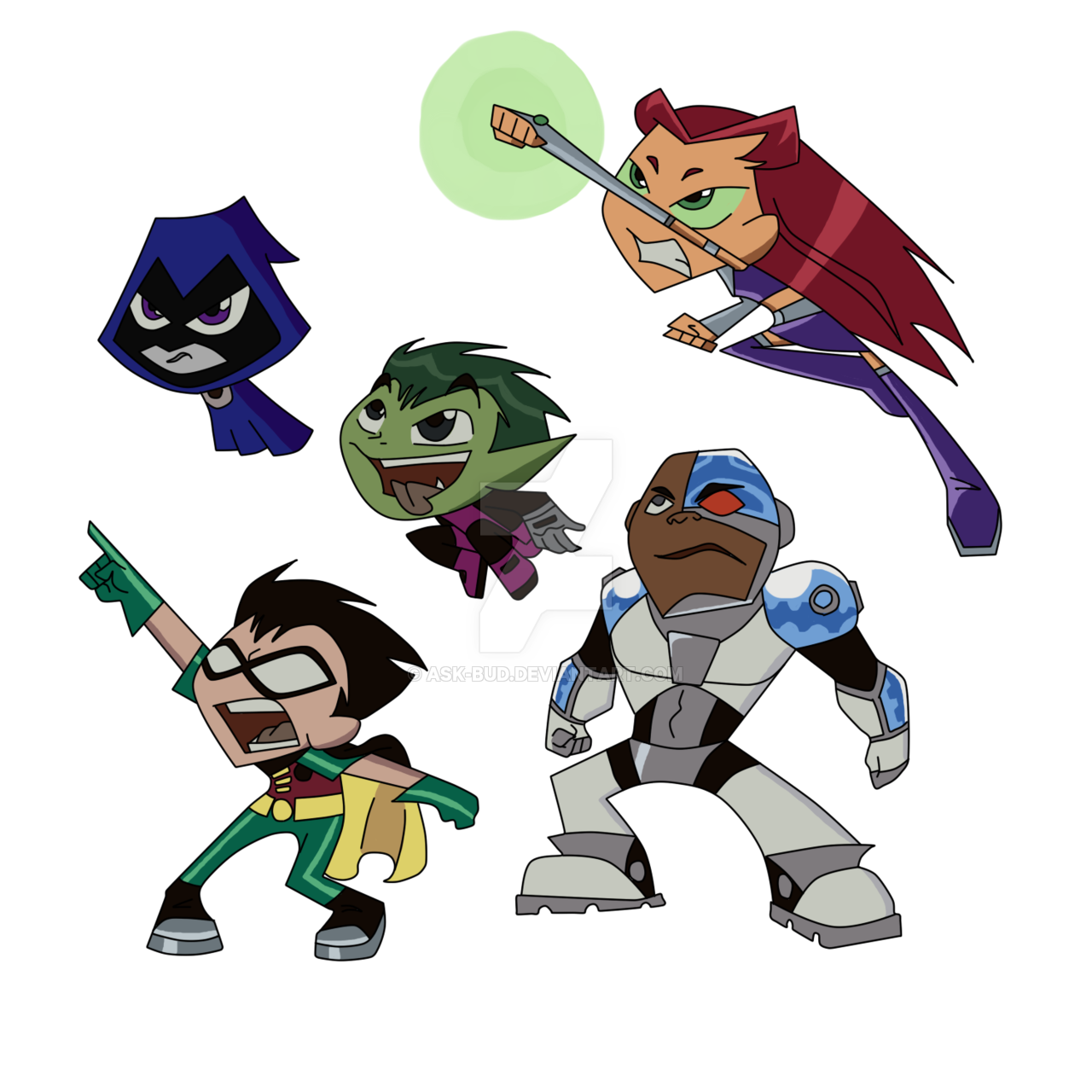 Teen Titans Background Transparent PNG Image