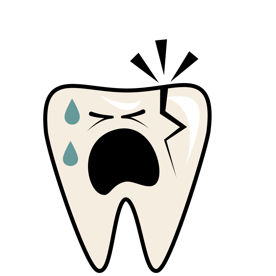 Crying Tooth Transparent PNG Image