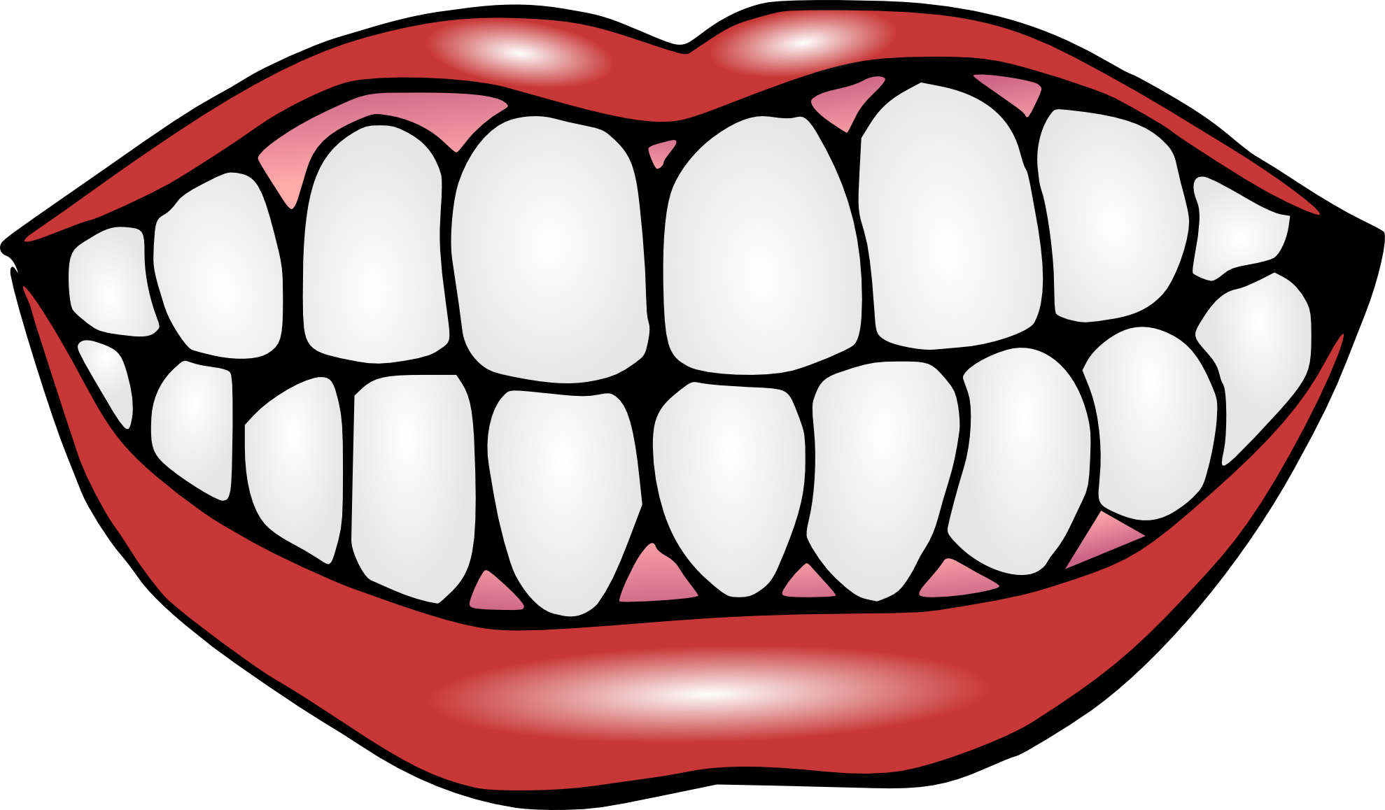 Smiling Tooth Transparent PNG Image