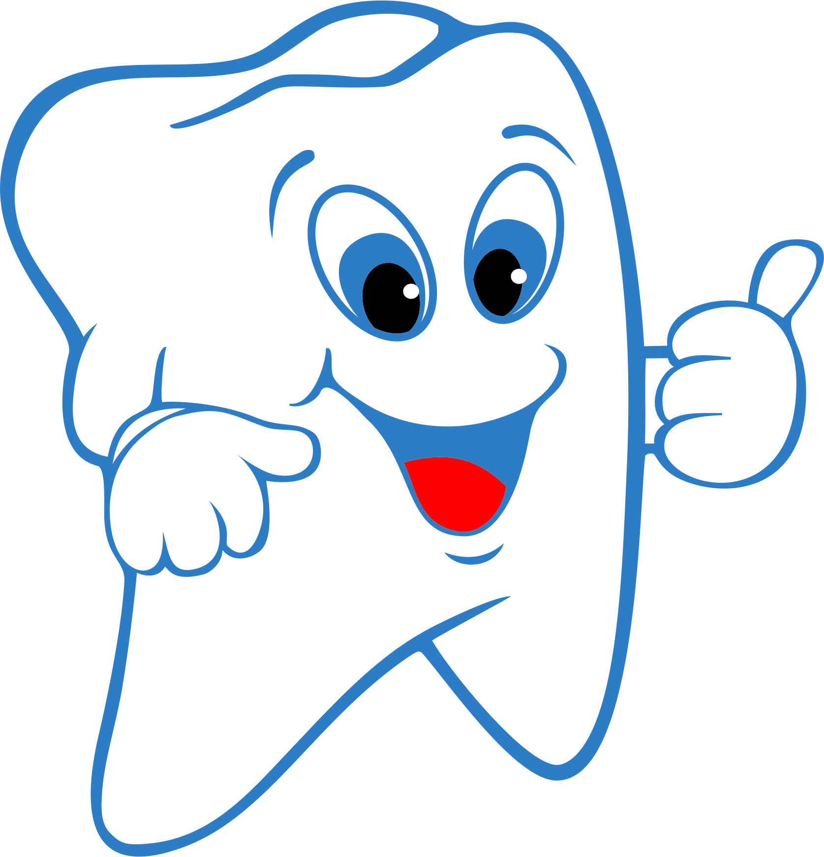 Vector Tooth Transparent PNG Image