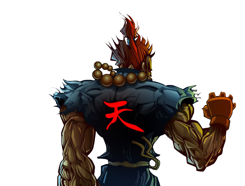 Akuma Street Fighter Transparent PNG Image