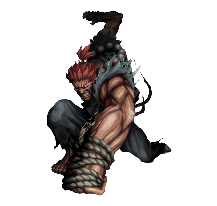 Akuma Street Fighter Transparent PNG Image