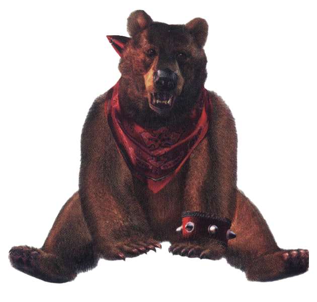 Tekken Kuma Bear File Transparent PNG Image