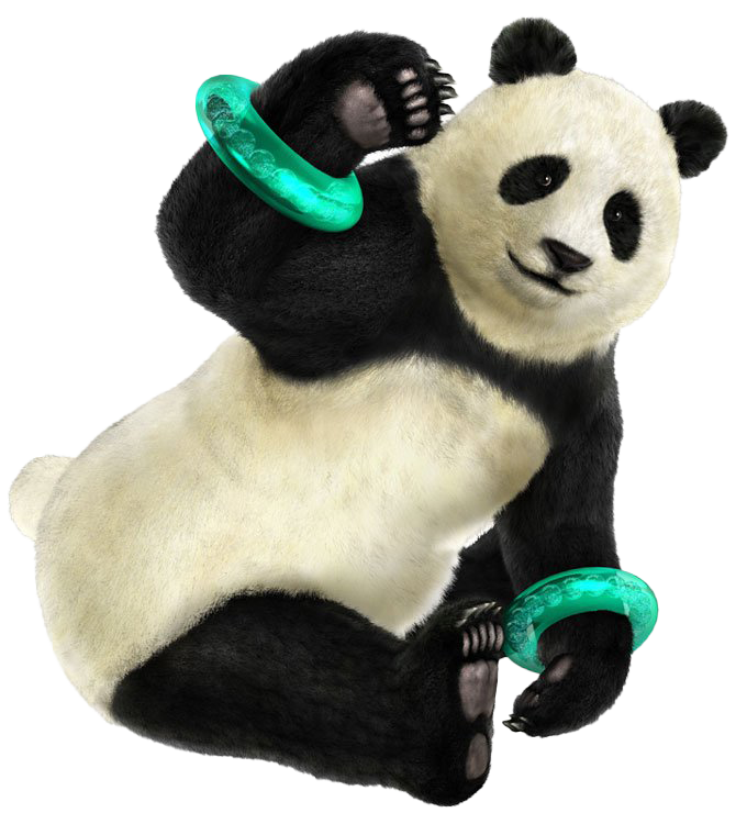 Tekken Panda Transparent PNG Image