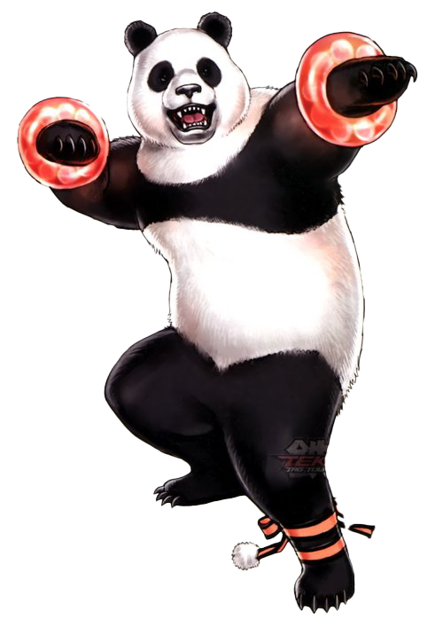 Tekken Panda Transparent PNG Image