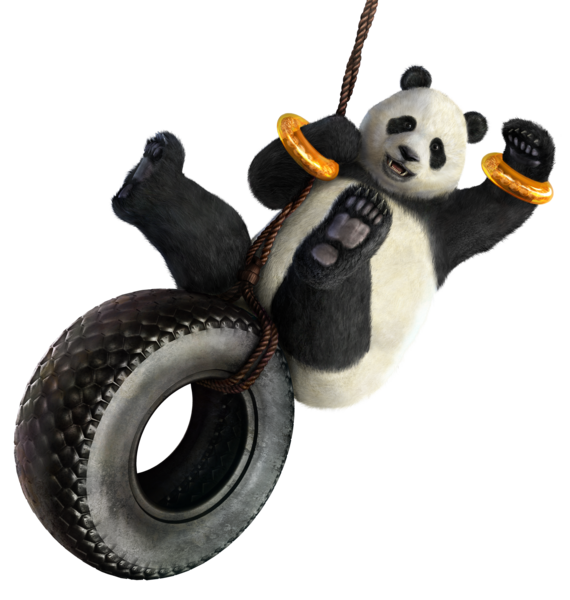 Tekken Panda Transparent PNG Image