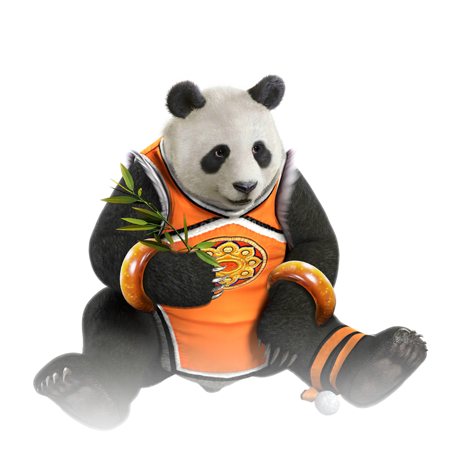 Tekken Panda Transparent PNG Image