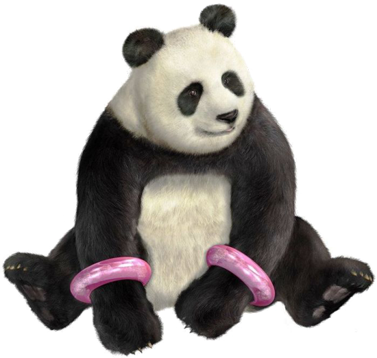 Tekken Panda Transparent PNG Image