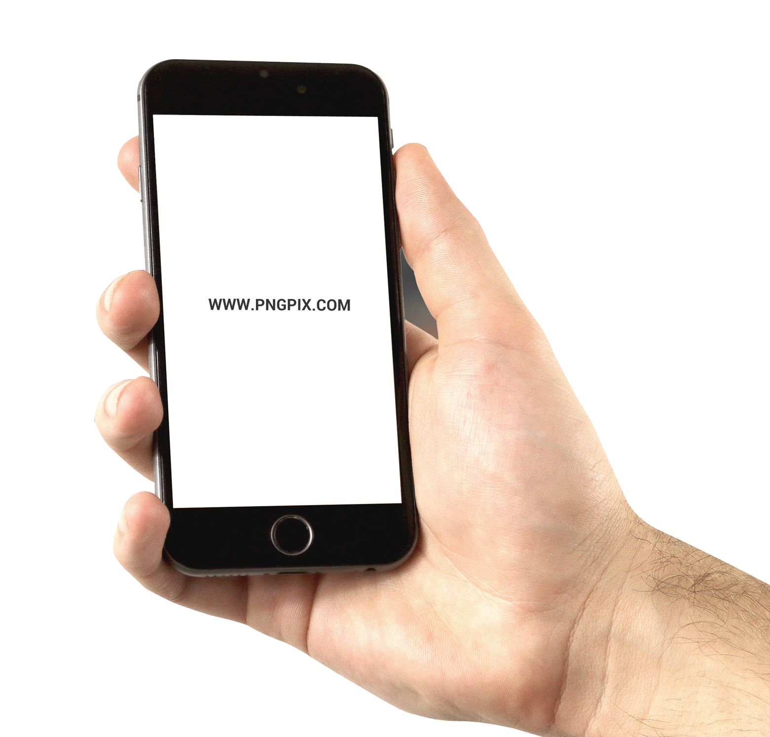 On Plus Iphone 5S Hand Transparent PNG Image