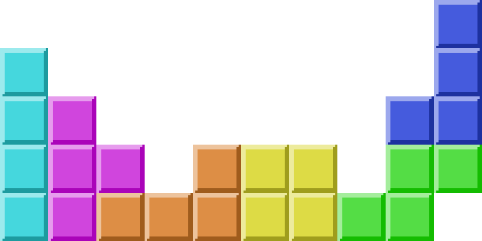 Tetris Transparent PNG Image