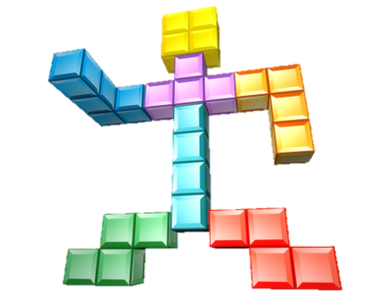Tetris Game Transparent PNG Image
