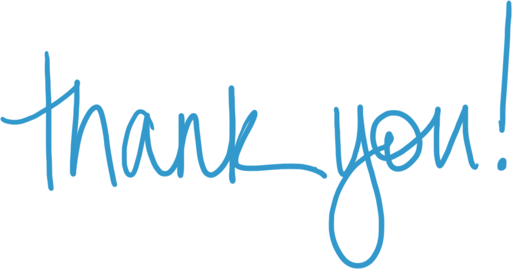 Thank You Transparent PNG Image