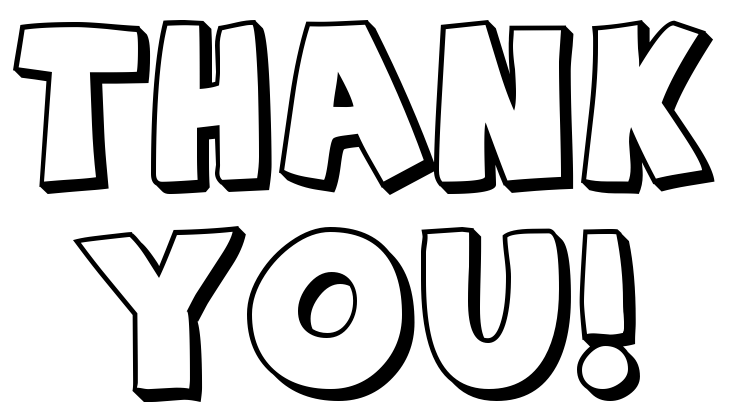 Thank You Transparent PNG Image