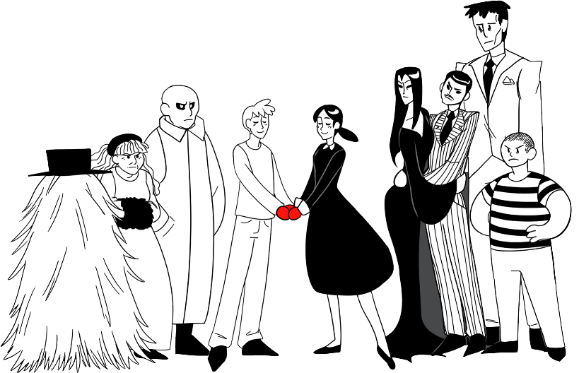 Character The Addams Family Transparent PNG Image
