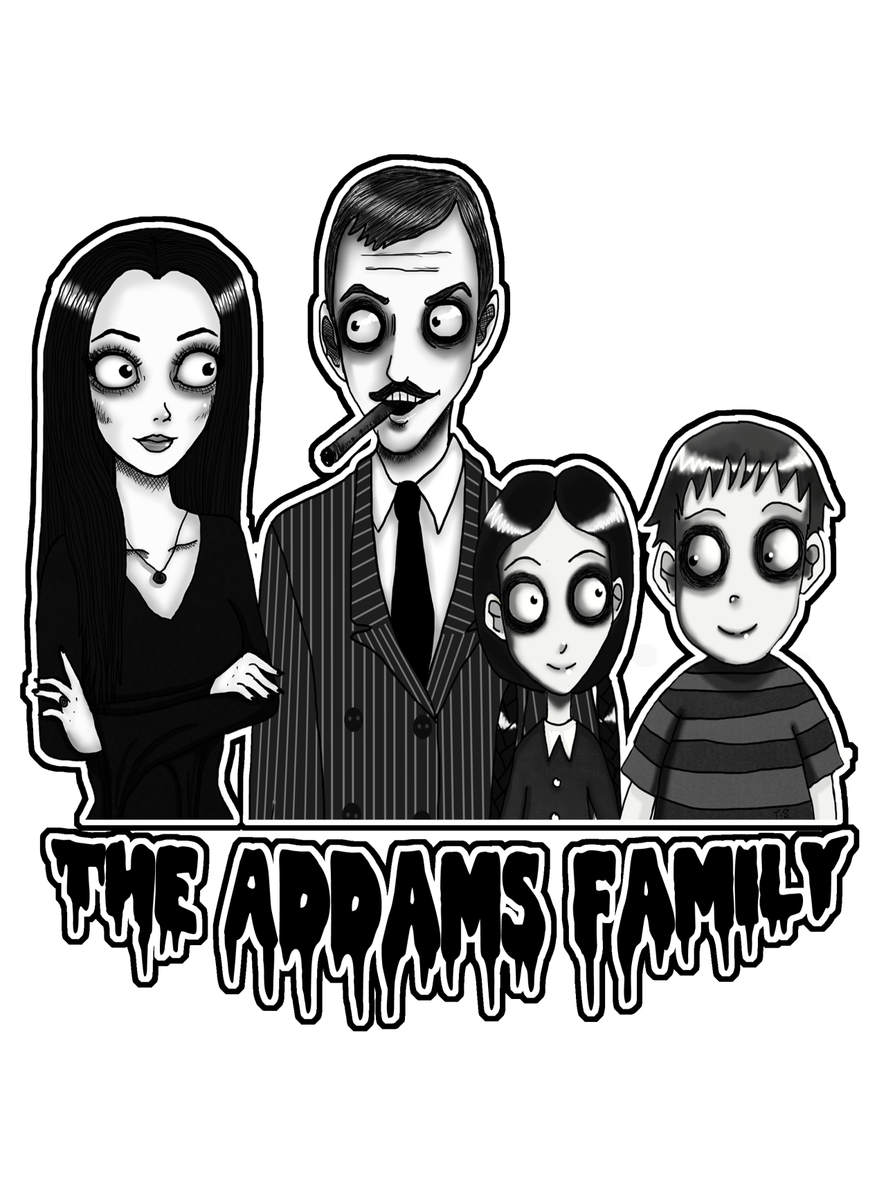 The Addams Family Transparent PNG Image