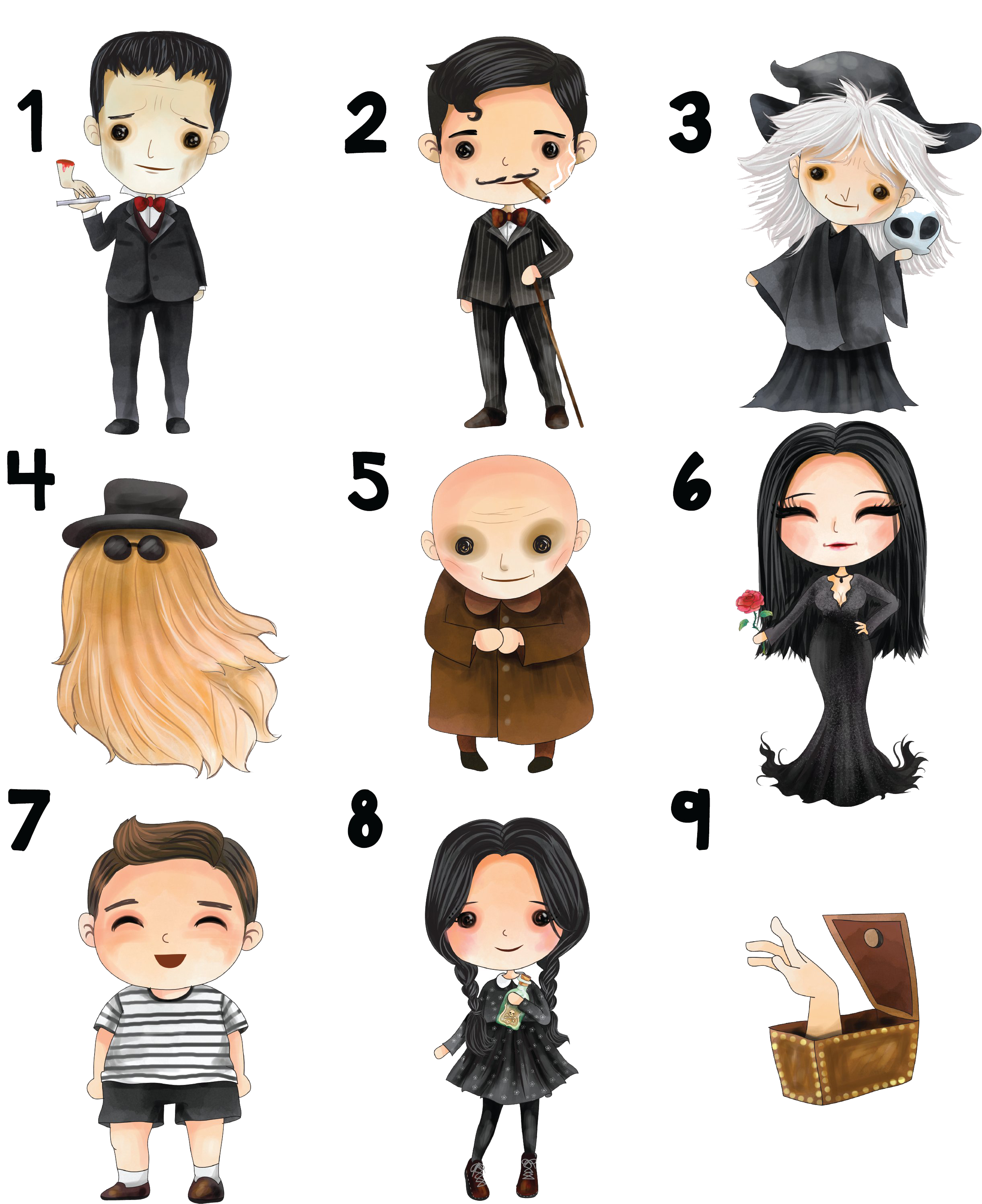 The Addams Family Transparent PNG Image