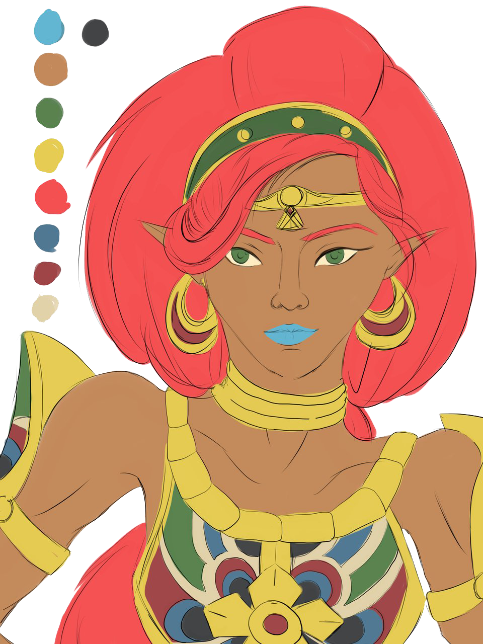 Urbosa Transparent PNG Image
