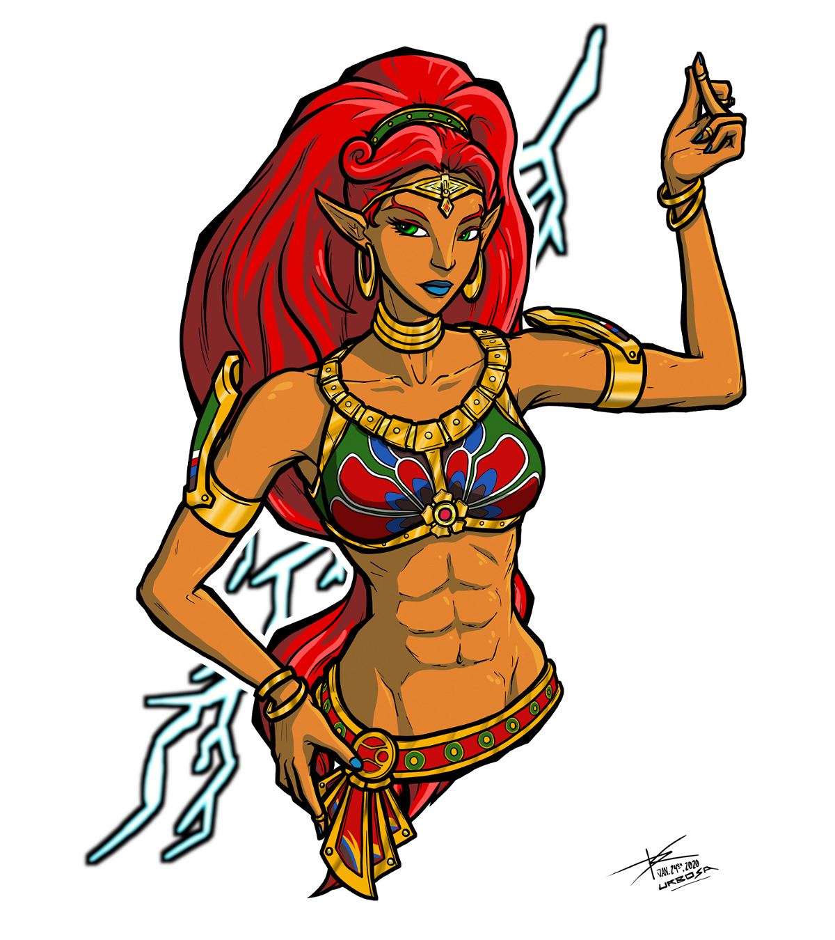 Urbosa Transparent PNG Image