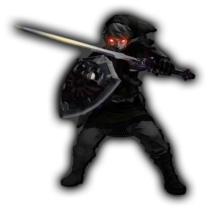 Dark Link Zelda Transparent PNG Image
