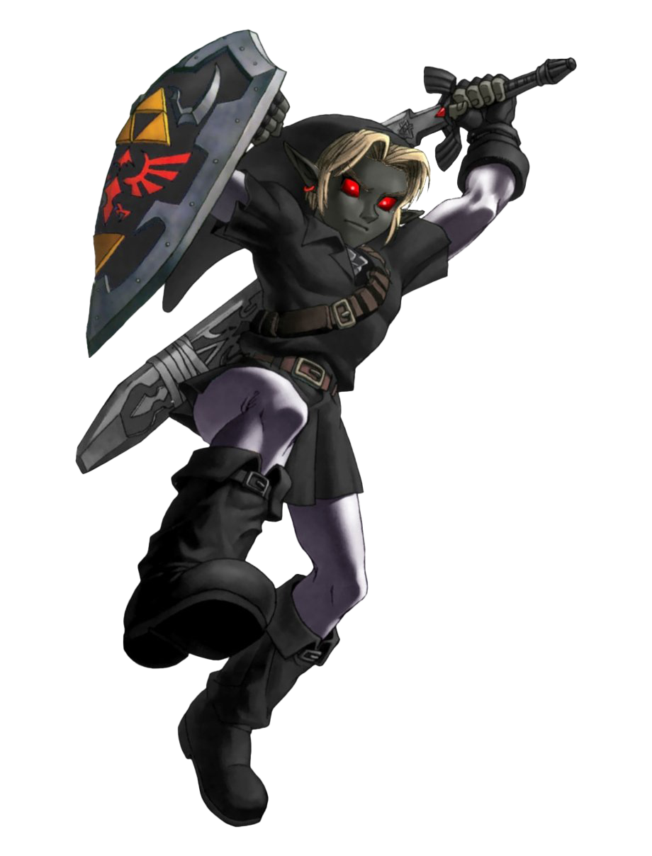 Dark Link Zelda Transparent PNG Image
