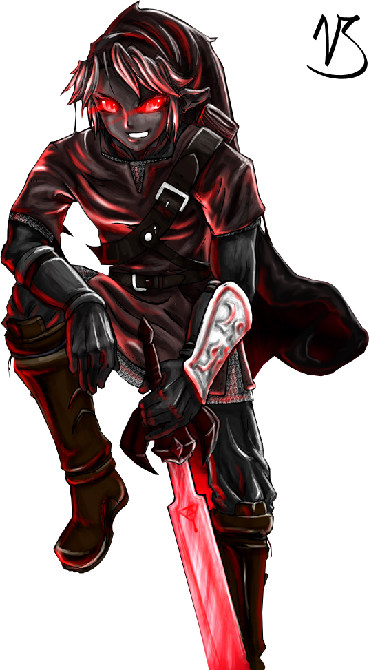 Dark Link Zelda Transparent PNG Image