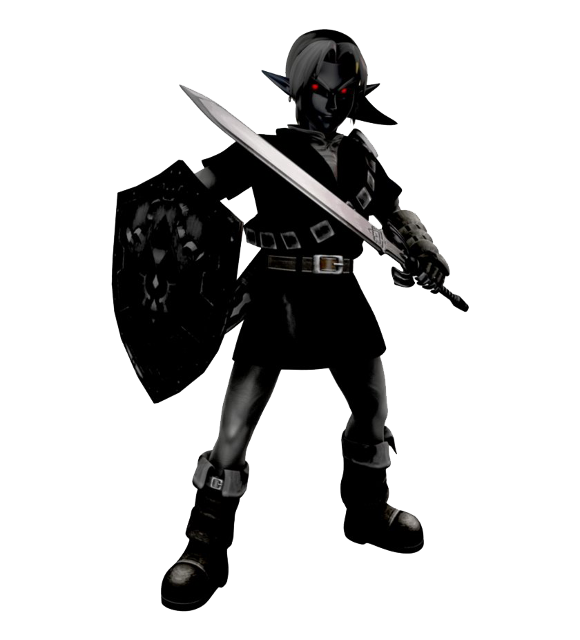 Dark Link Zelda Transparent PNG Image