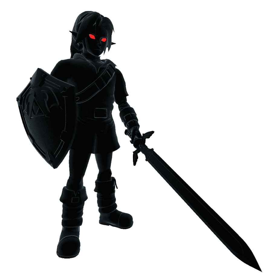 Dark Link Zelda Transparent PNG Image