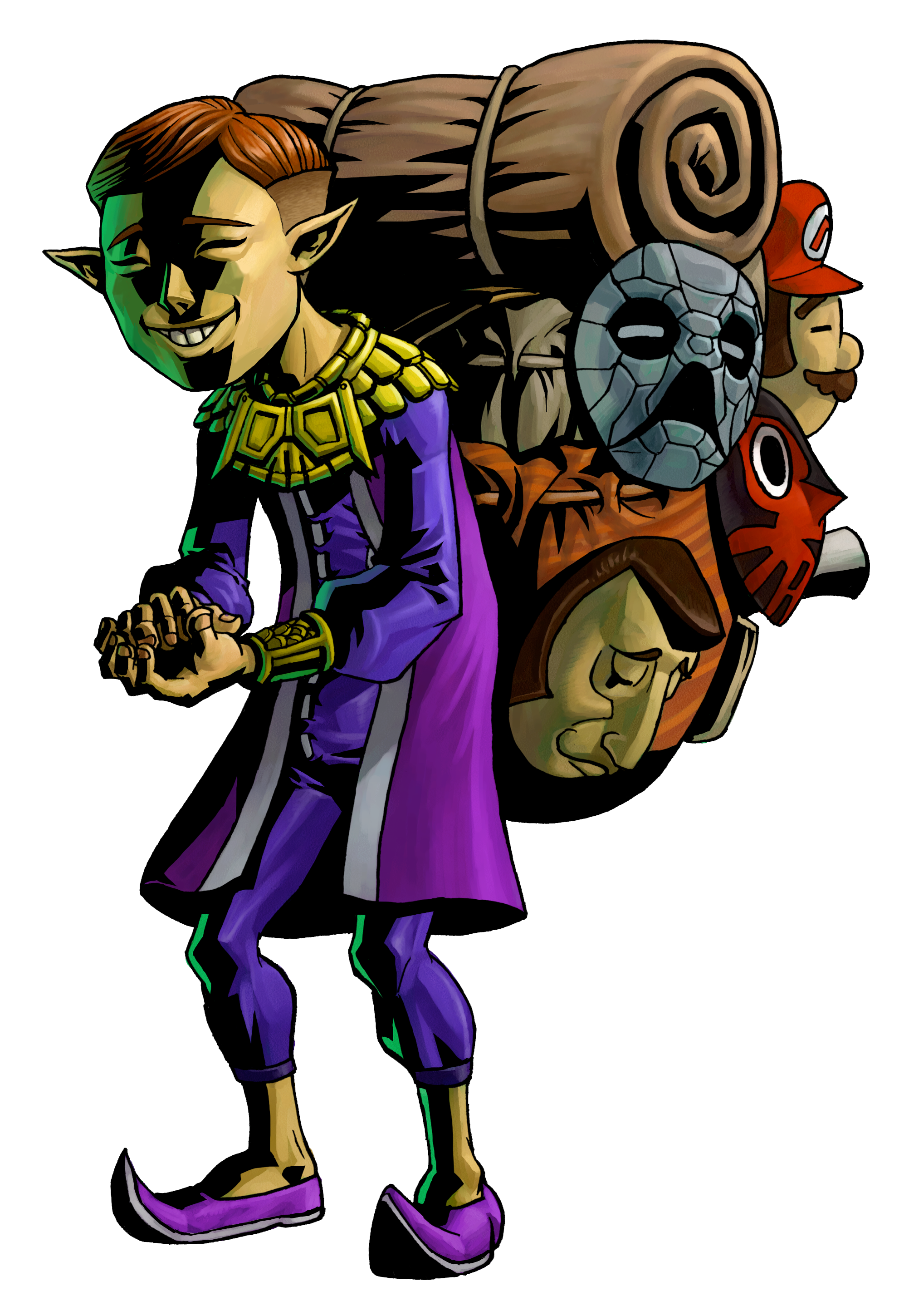 Salesman Mask Happy Transparent PNG Image