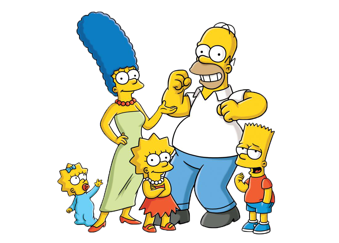 Simpsons The Cartoon Transparent PNG Image