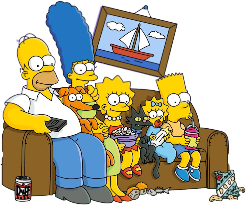 Simpsons The File Transparent PNG Image