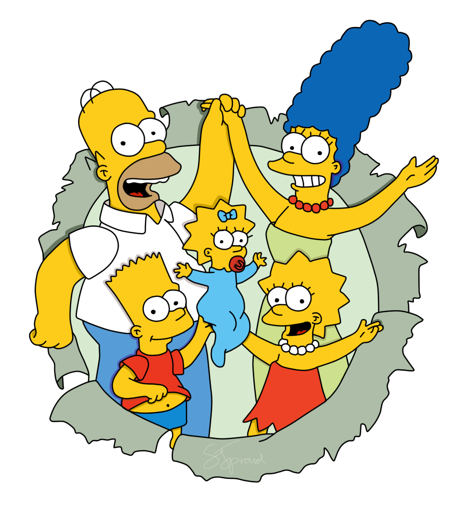 The Simpsons Transparent PNG Image