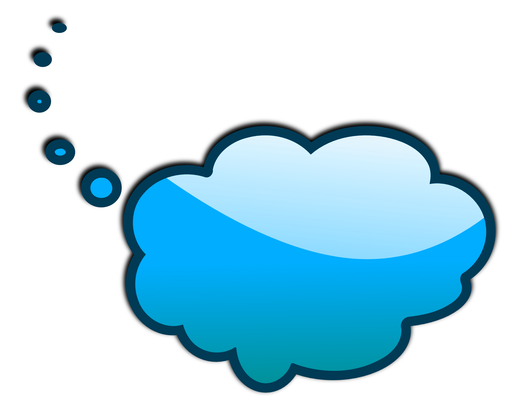 Bubble Think Transparent PNG Image