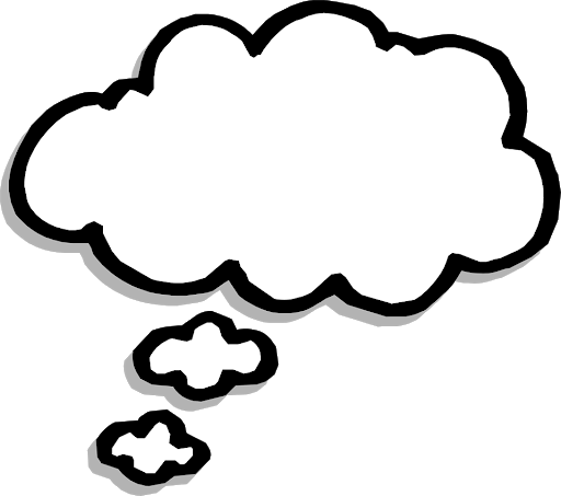Pic Bubble Think Transparent PNG Image