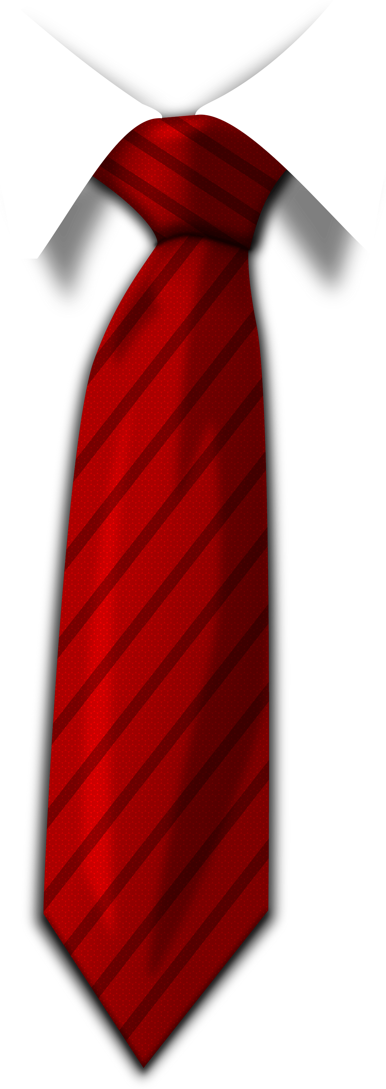 Red Tie Transparent PNG Image