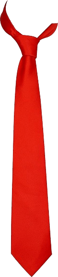 Red Tie Transparent PNG Image