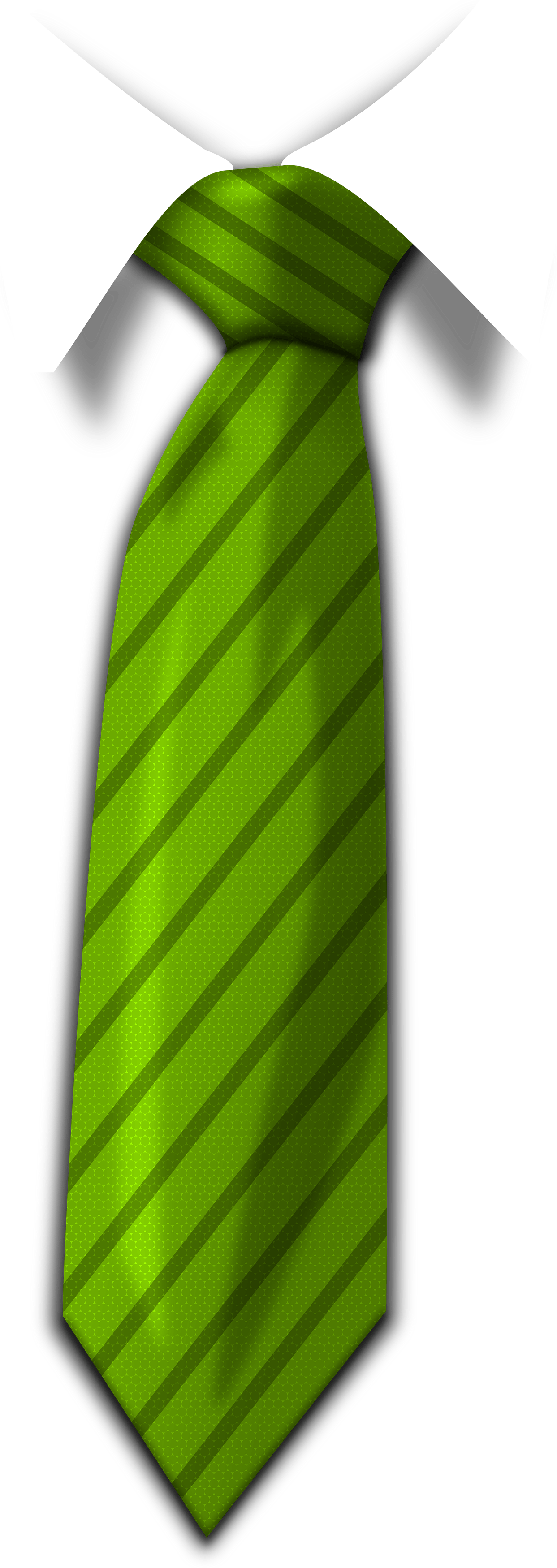 Green Tie Transparent PNG Image