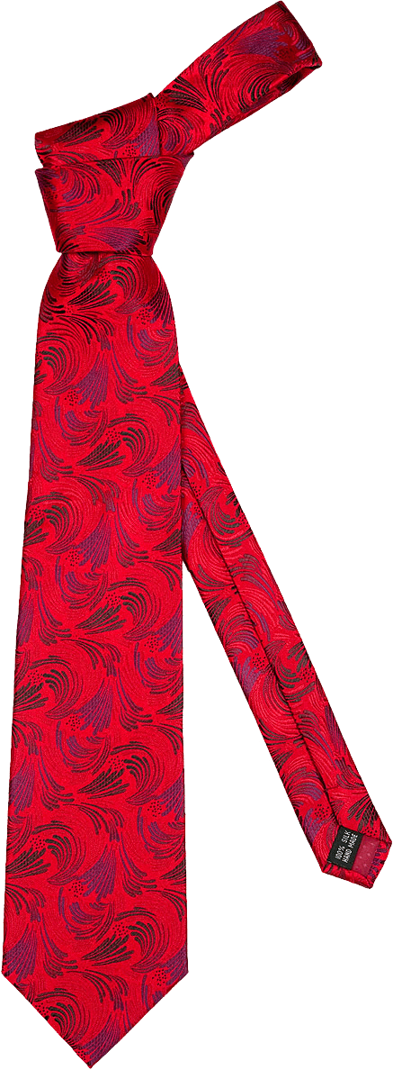 Red Tie Transparent PNG Image