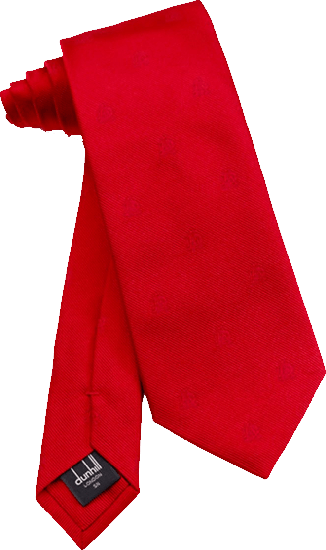 Red Tie Transparent PNG Image