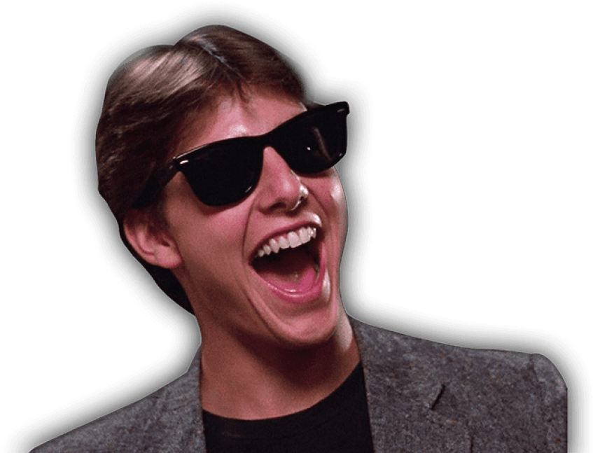 Cruise Tom Transparent PNG Image