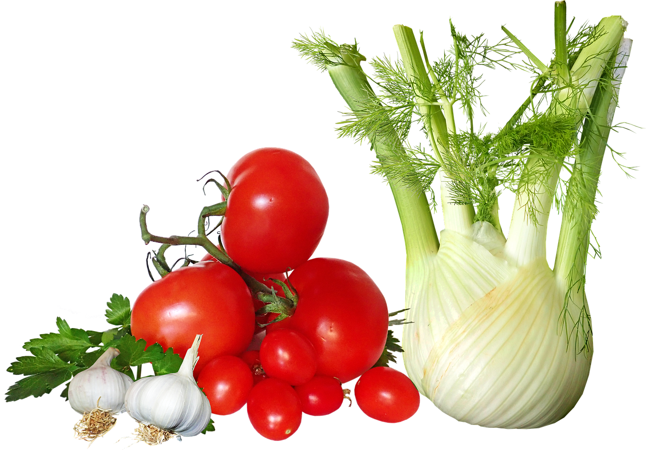 Fresh Tomatoes Bunch Transparent PNG Image