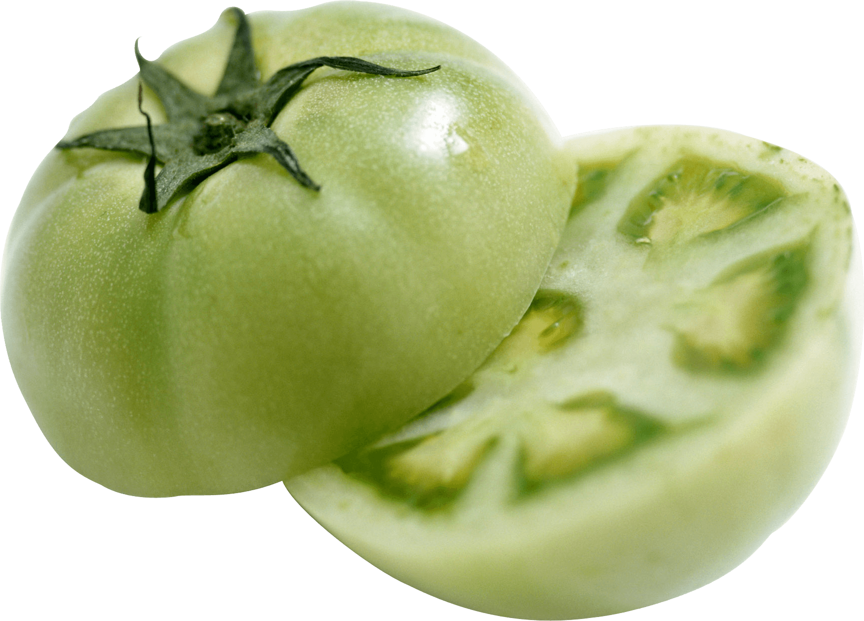 Green Tomato Transparent PNG Image