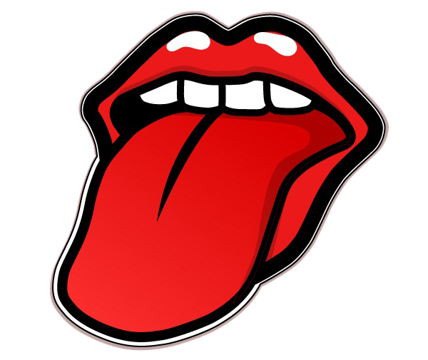 Funny Tongue Cartoon Transparent PNG Image