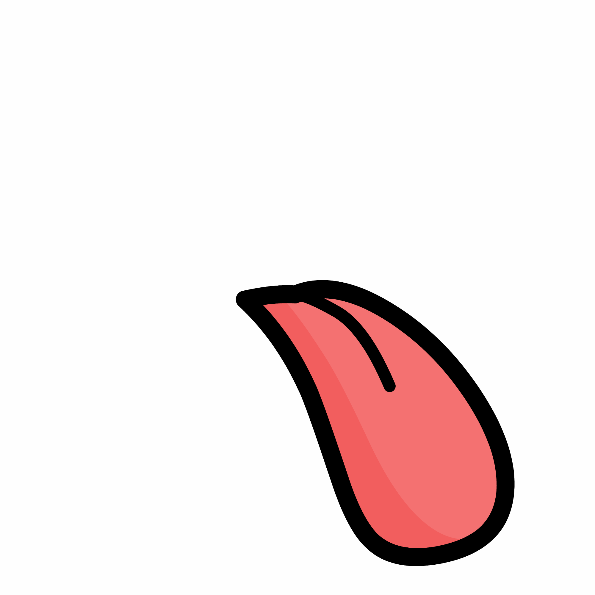 Funny Tongue Transparent PNG Image