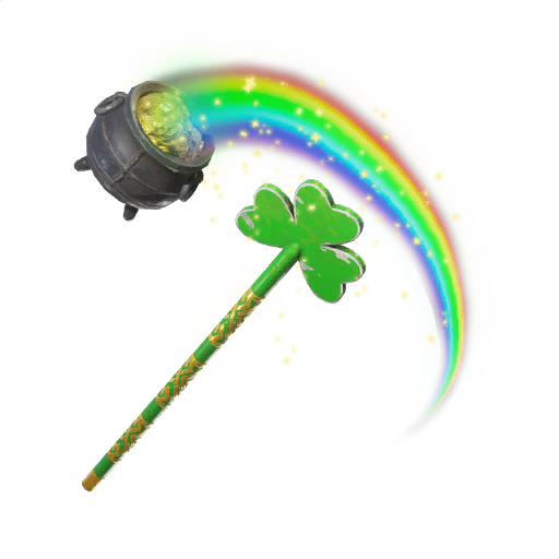 Battle Royale Pickaxe Green Fortnite Transparent PNG Image