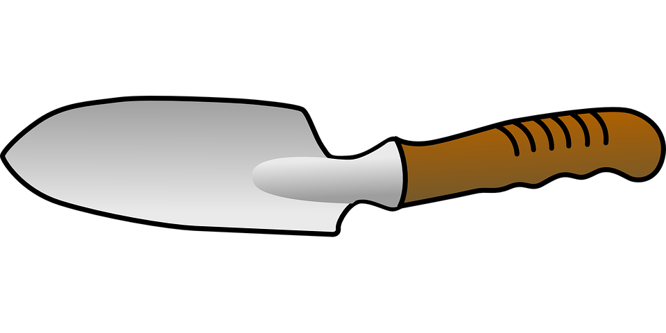 Vector Garden Trowel Transparent PNG Image